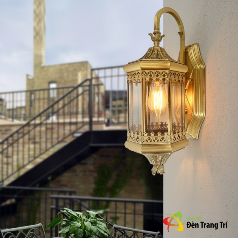 Mẫu đèn trang trí cột nhà đẹp