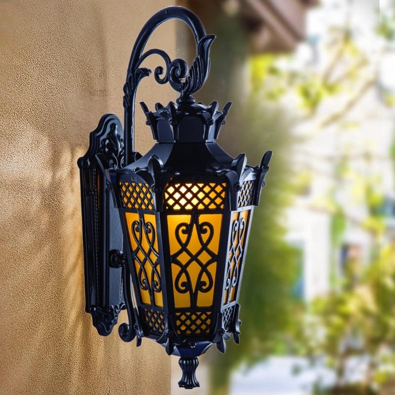 Đèn vách VNT6322 lắp hiên nhà, gara