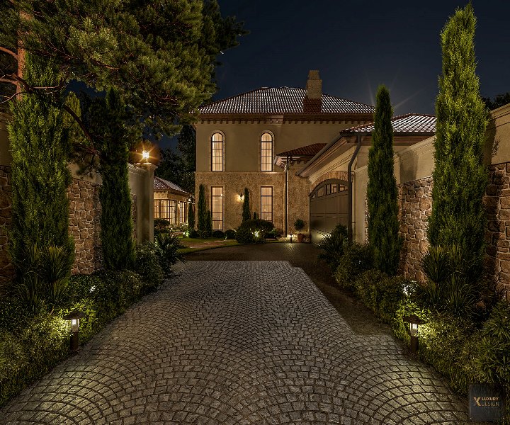 Đèn ngoài trời chống nước cho mặt tiền