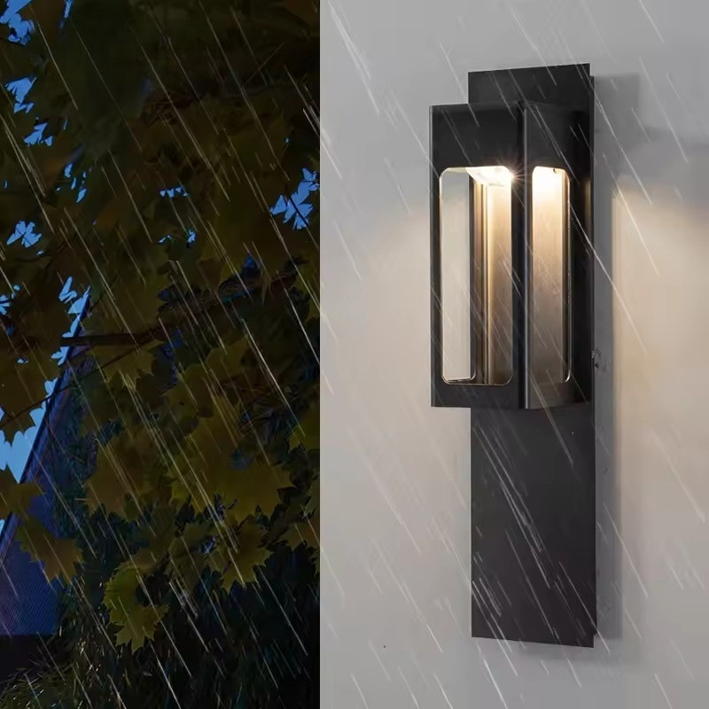 Mẫu đèn trang trí tường ngoài trời hiện đại