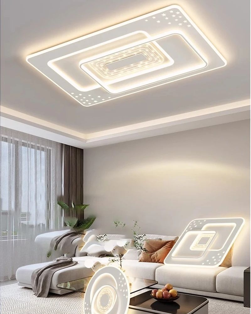 Đèn Trang Trí Ốp Trần Phòng Khách Hiện Đại