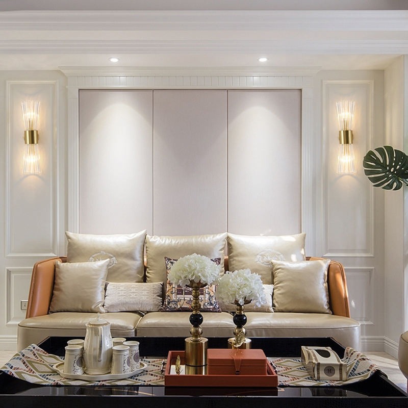 Đèn tường pha lê phong cách Bắc Âu