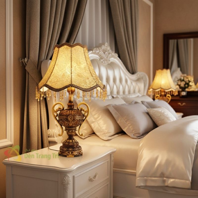 Đèn trang trí phòng ngủ để bàn