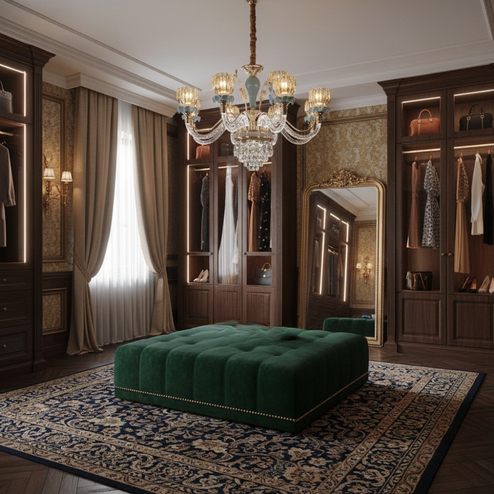 đèn trang trí phòng khách sang trọng