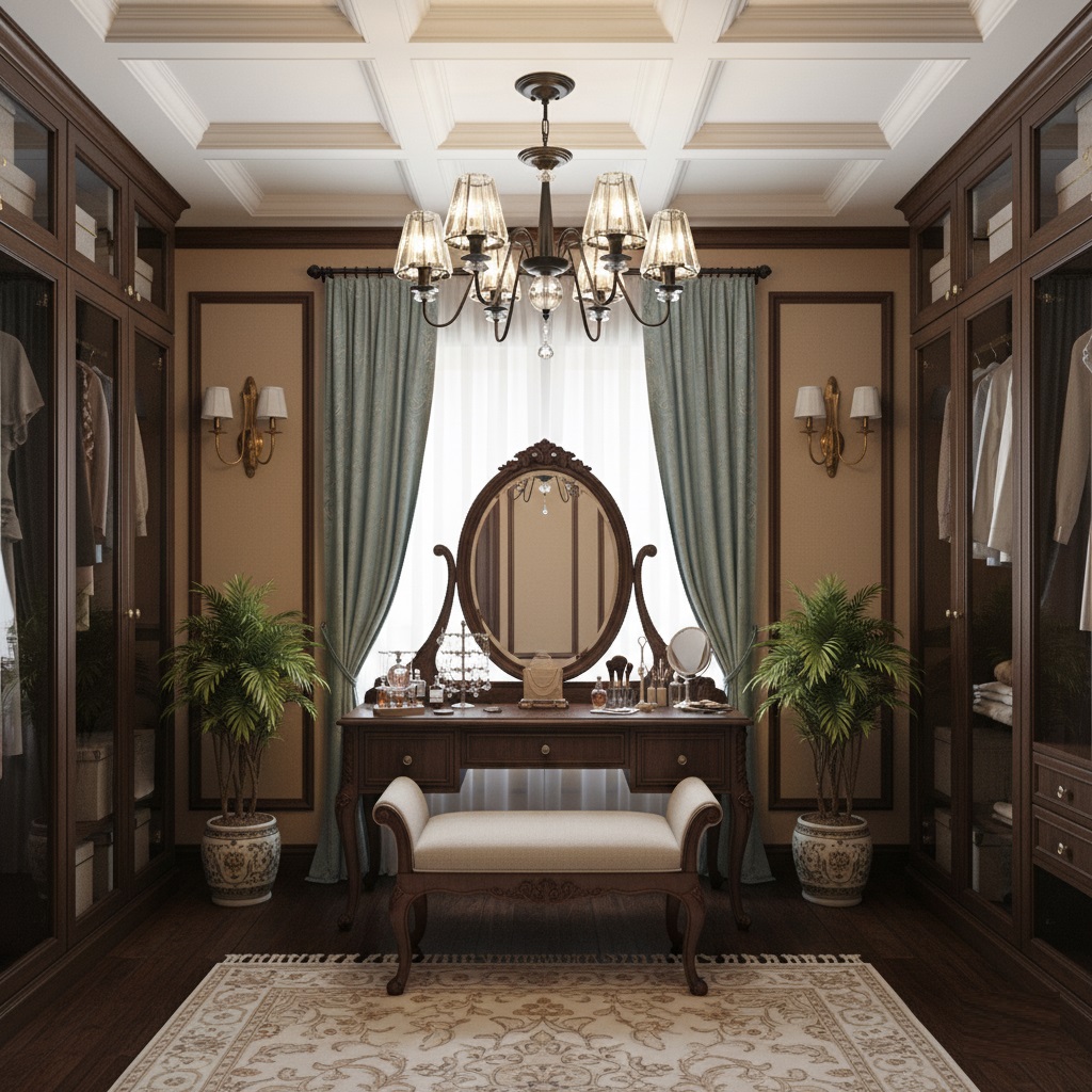 Đèn chùm trang trí phòng thay đồ