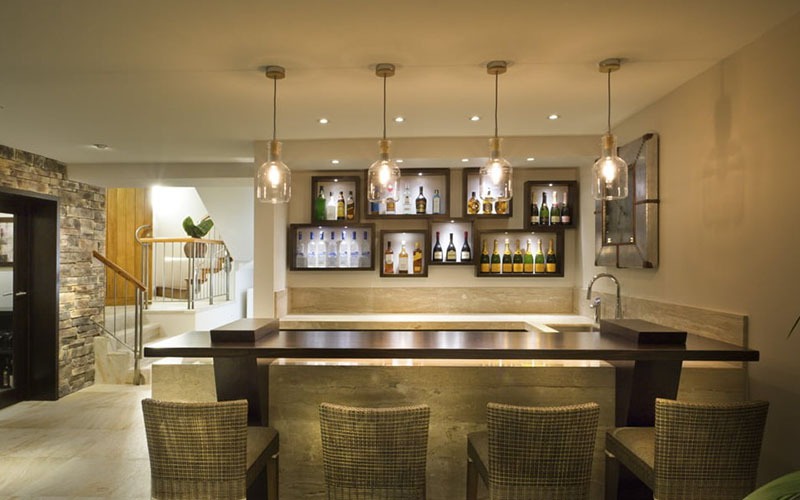 Đèn trang trí quầy bar đẹp và hiện đại