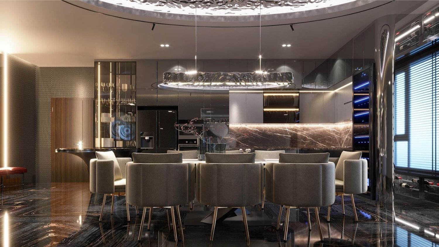 Đèn Trang Trí Sài Gòn - Đèn Trang Trí Phòng Ăn