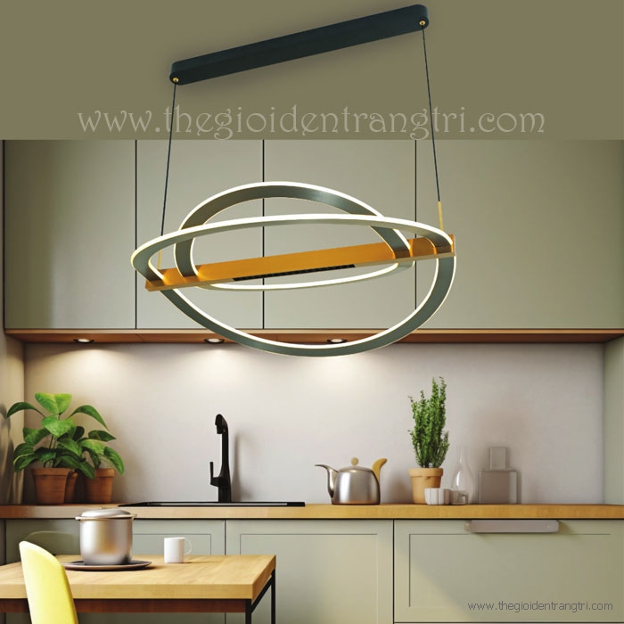 Đèn thả trang trí đảo bếp