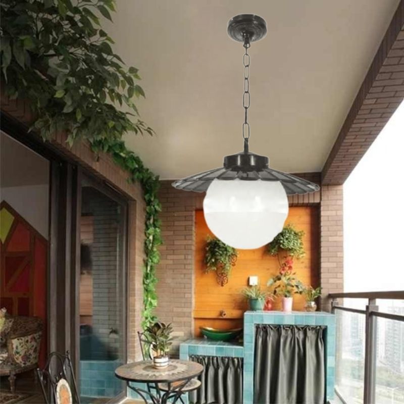 Đèn thả hành lang ngoài trời