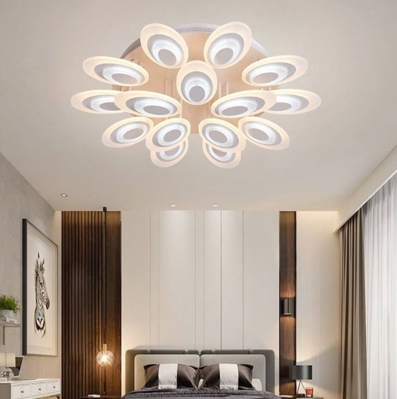 đèn trang trí tphcm - Đèn ốp trần phòng khách MO974-15