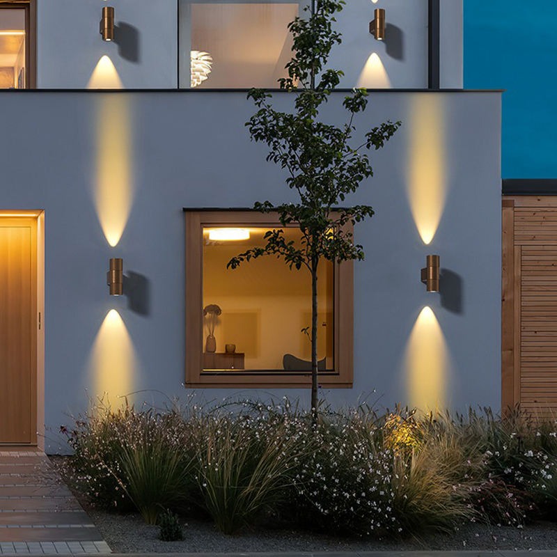 Đèn Trang Trí Tường Hàng Rào Hiện Đại