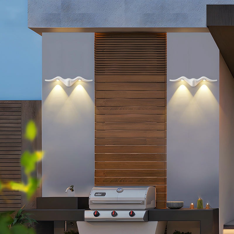 Đèn tường trang trí ngoài trời hiện đại