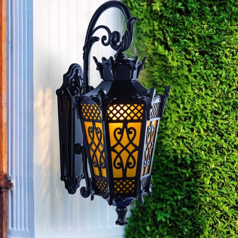 Đèn vách ngoài trời VNT6322 gắn vách sân vườn