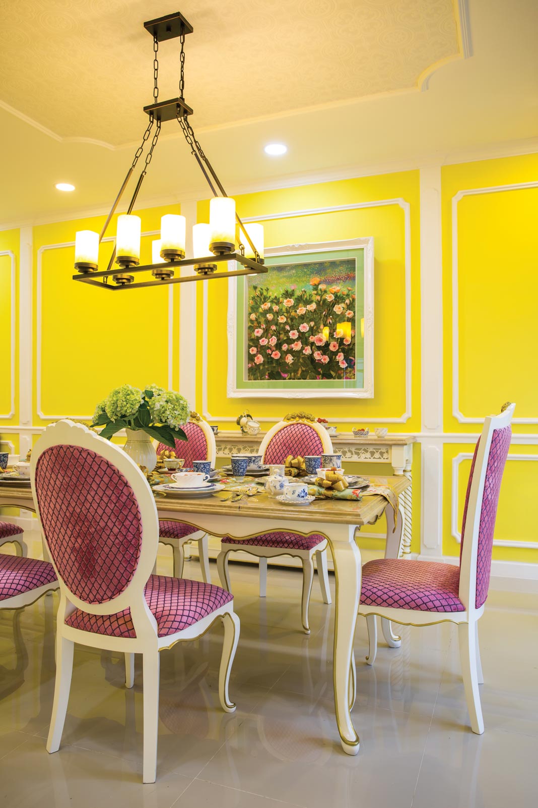 Đèn thả vintage cho bàn ăn 2