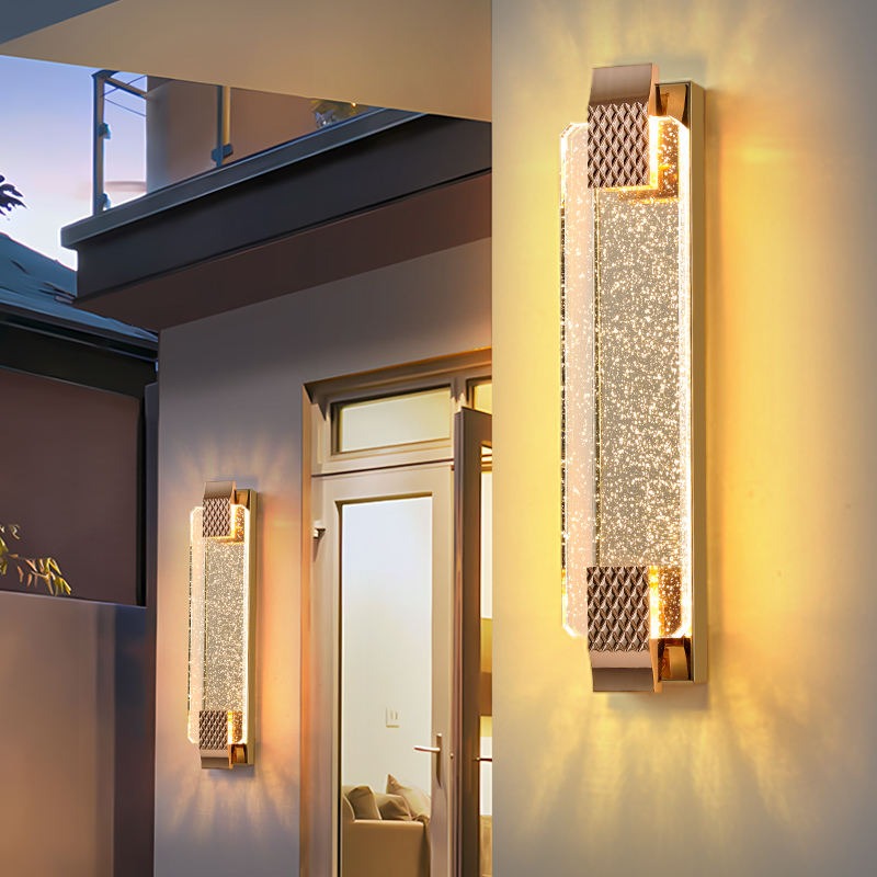 đèn tường pha lê 2 đầu