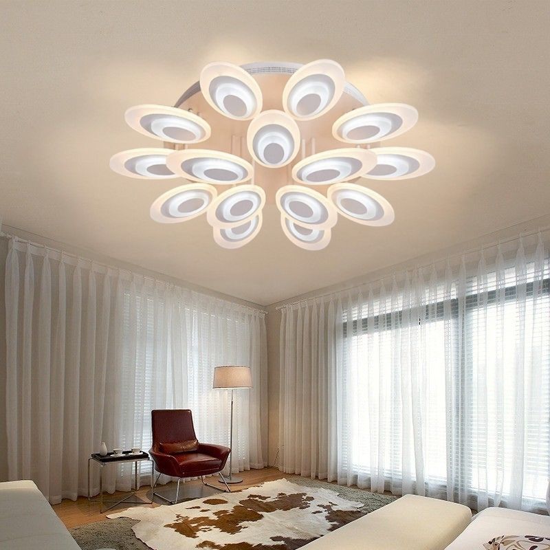 Giá đèn trang trí phòng khách MO974-15