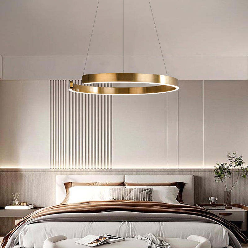 Đèn thả đầu giường phong cách hiện đại