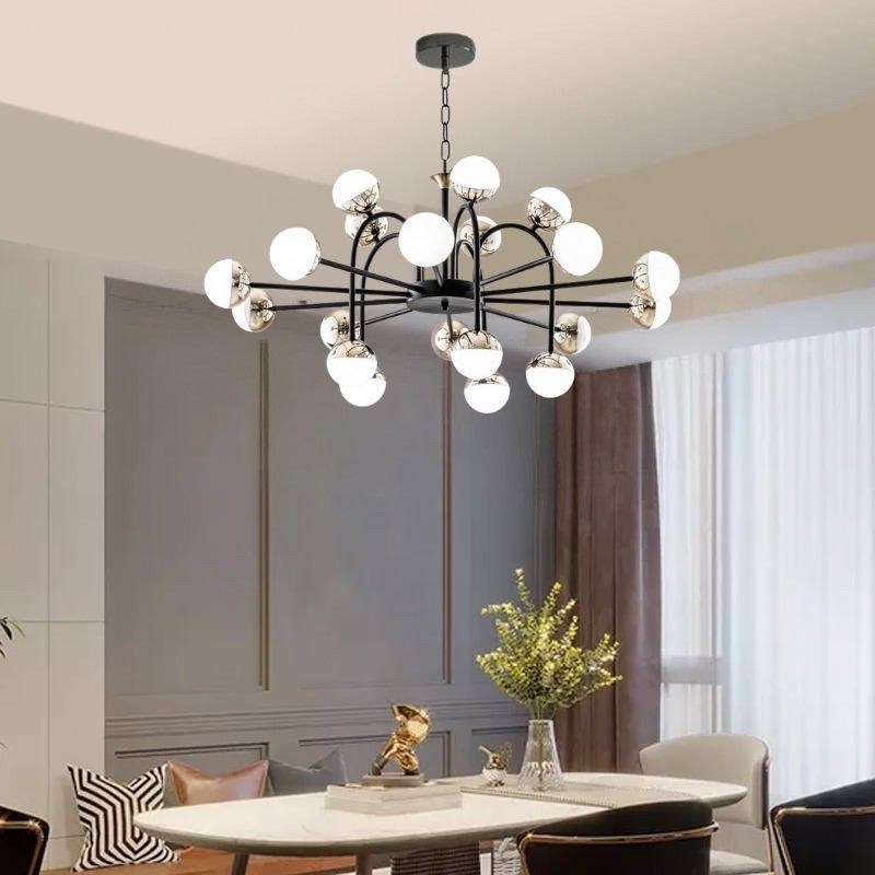 Mẫu đèn chùm phòng khách giá rẻ THCN140-21