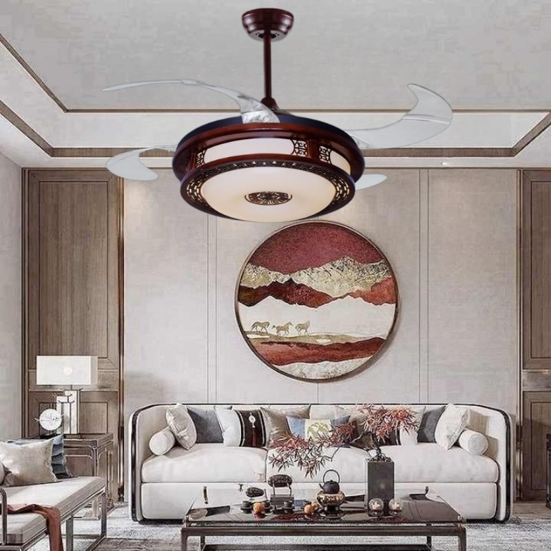 Đèn quạt trần UDQ8003 phòng khách