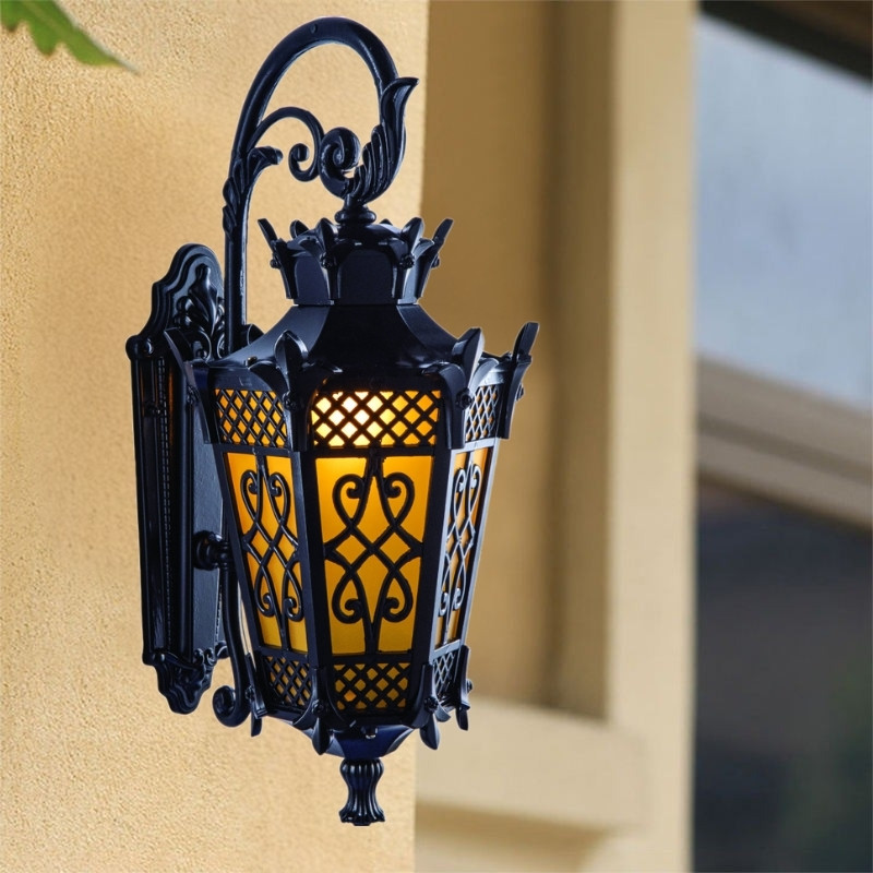 Đèn vách trang trí cột ngoài trời VNT6322