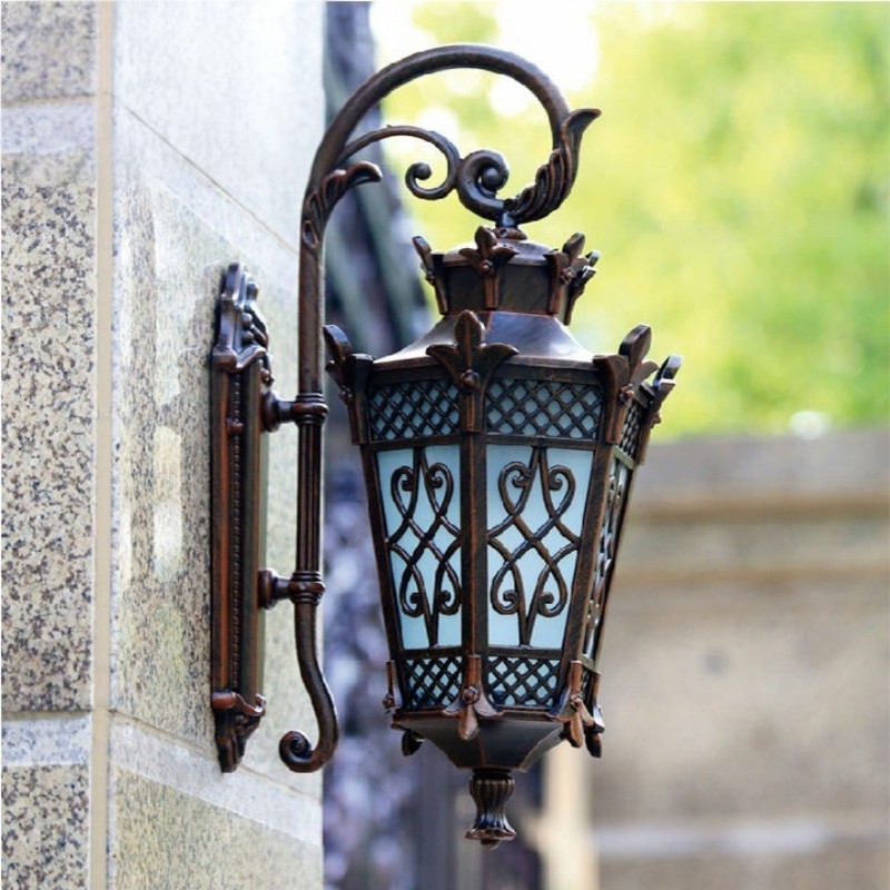 Đèn vách ngoài thất VNT6322 ánh sáng vàng ấm