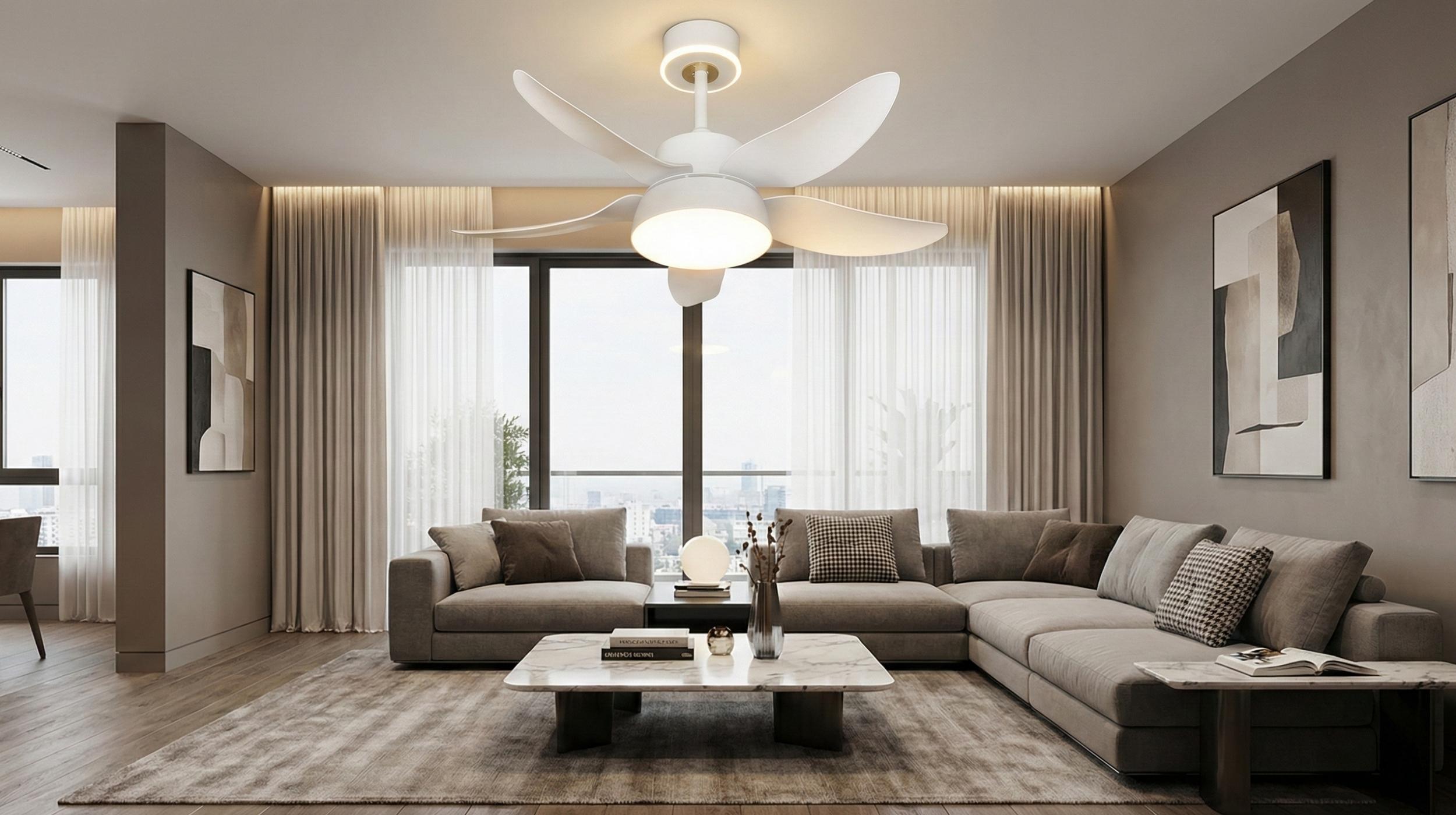 Quạt Trần 5 Cánh Có Điều Khiển DQ6166