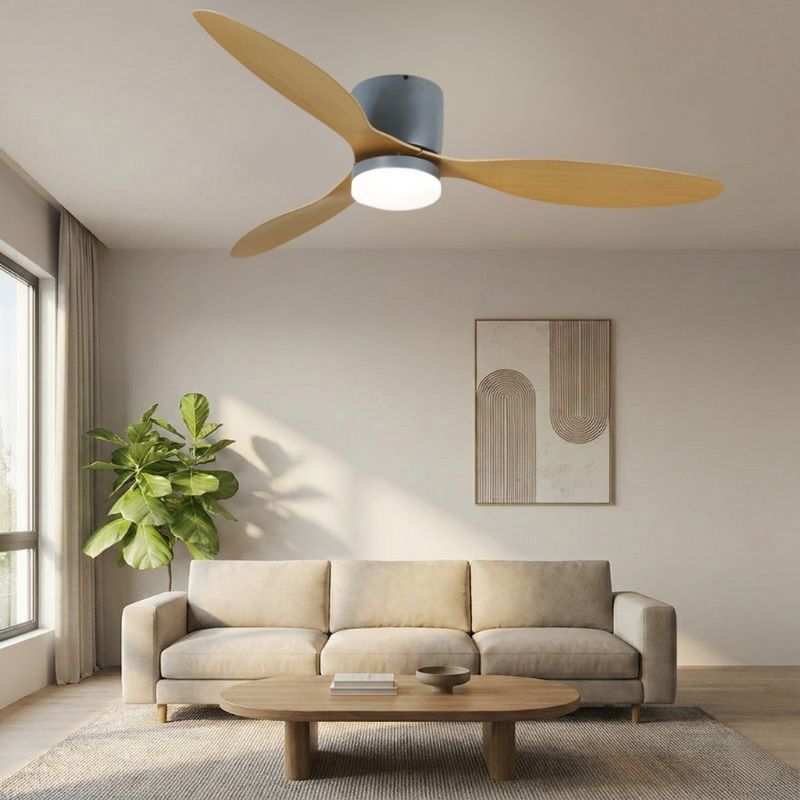 Quạt trần 3 c&aacute;nh c&oacute; đ&egrave;n gi&aacute; rẻ DQ6151