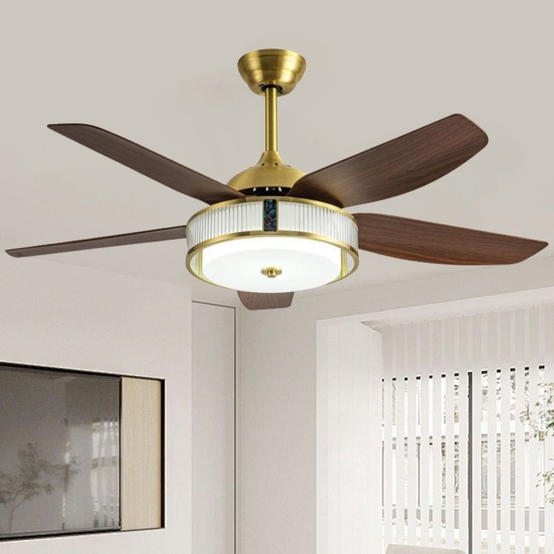 Quạt trần 5 cánh có đèn LED DQ6173