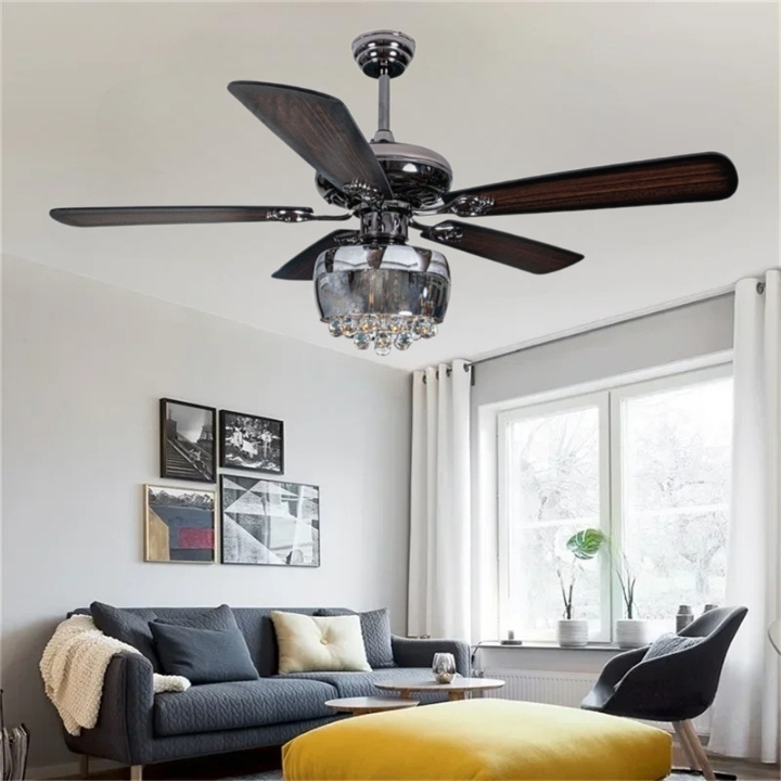 Quạt trần 5 cánh có đèn Qvifa110