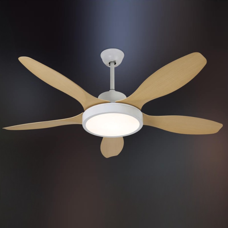 Quạt Trần 5 cánh Nhựa Có Đèn LED Hiện Đại DQ6141