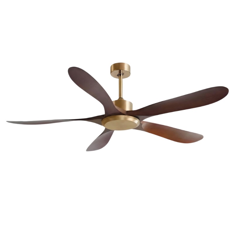 Quạt Trần 5 Cánh Nhựa Không Đèn Trang Trí Nhà Hàng Quán Ăn