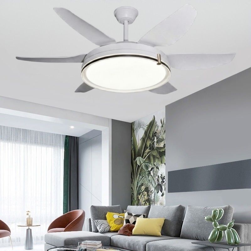 Quạt Trần 6 cánh Trang Trí Phòng Khách Hiện Đại UDQ6167