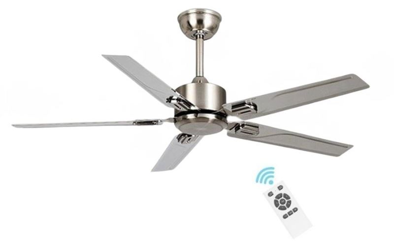 Quạt Trần Cánh Sắt Có Điều Khiển Từ Xa