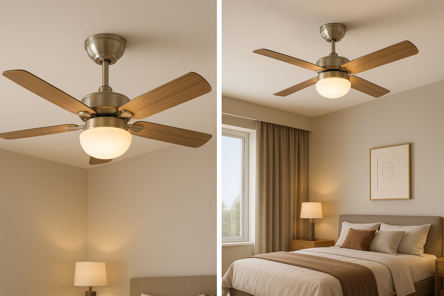 Quạt Trần Đèn Hiện Đại