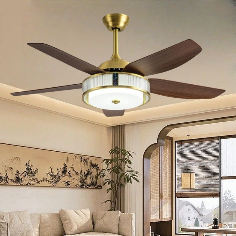 Quạt Trần Đèn 5 Cánh Nhựa DQ6173