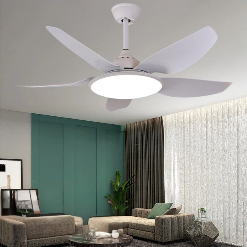 quạt trần đ&egrave;n c&aacute;nh nhựa abs DQ6107