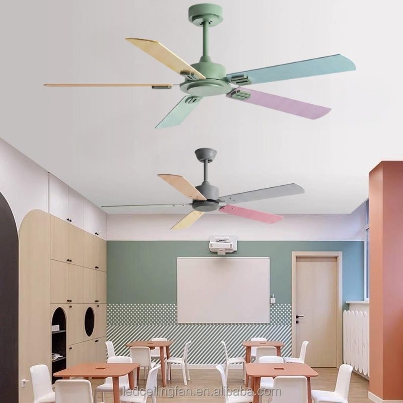 Quạt Trần Phòng Ngủ Trẻ Em DQ6180 DQ6181 - Quạt Trần 5 Cánh Gỗ