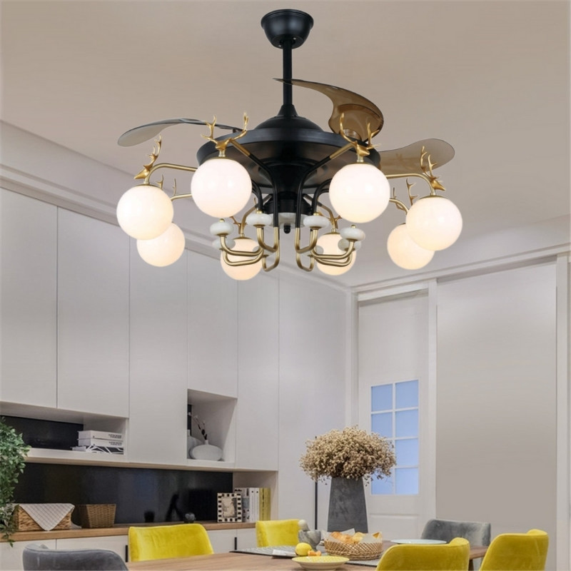 Quạt trần đèn trang trí DQ6129