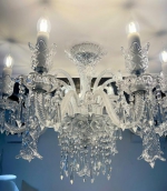 Đèn Chùm Nến Pha Lê Trang Trí Phòng Ăn KH-DC8806T8 Ø720