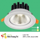 Đèn Downlight LED 7W UAT14 Ø80