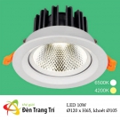 Đèn Downlight LED 10W UAT15 Ø105