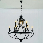 Đèn Chùm Sắt Nghệ Thuật KH-DC30 Ø900