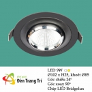 Đèn LED Âm Trần Chiếu Điểm Xoay Góc 9W UAT144 Ø85