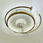 Đèn Ốp Trần LED Có Quạt KH-OTQ83104V