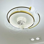 Đèn Ốp Trần LED Có Quạt KH-OTQ83104V