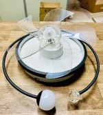 Đèn Gắn Trần Có Quạt Đảo KH-OTQ83104D