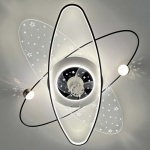 Đèn LED Ốp Trần Đổi Màu Có Quạt Đảo KH-OTQ8310D