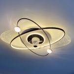 Đèn LED Ốp Trần Đổi Màu Có Quạt Đảo KH-OTQ8310D