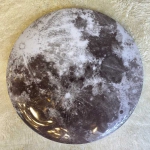 Đèn Ốp Trần Mặt Trăng Trang Trí Phòng Ngủ KH-OTA02 Ø800