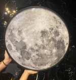 Đèn LED Ốp Trần Mặt Trăng KH-OTA03 Ø800